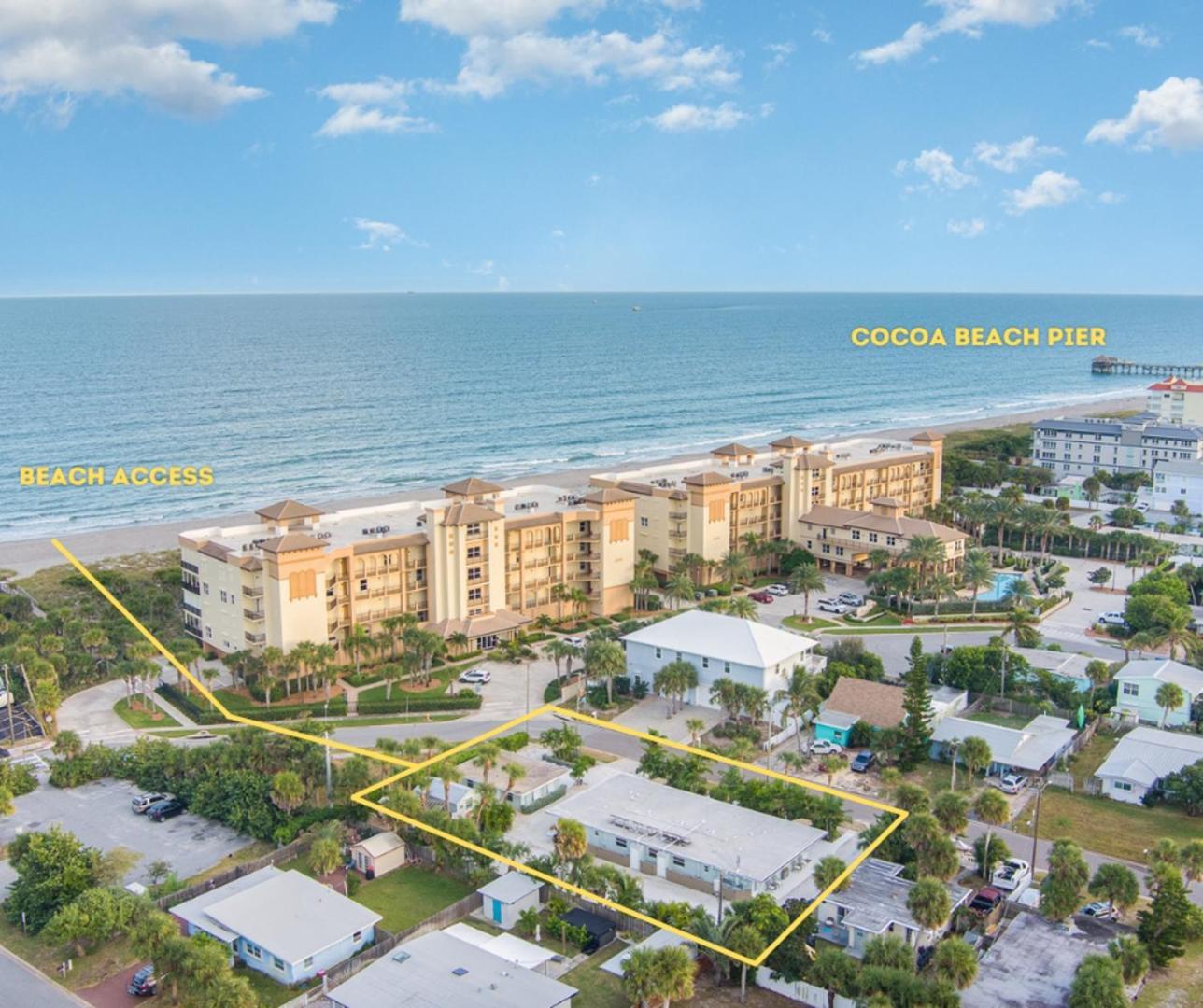 Boutique Vacation Rental Complex At Beach Cocoa Beach Eksteriør billede